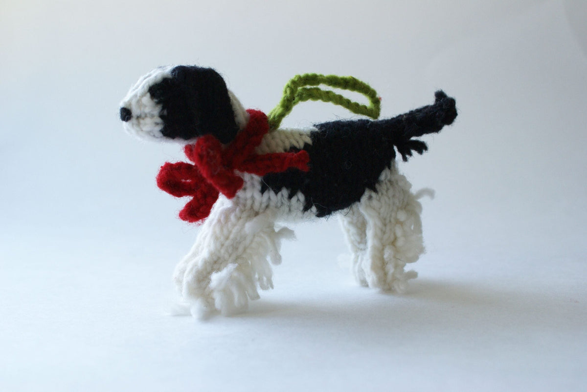 Chilly Dog Spaniel Wool Ornament