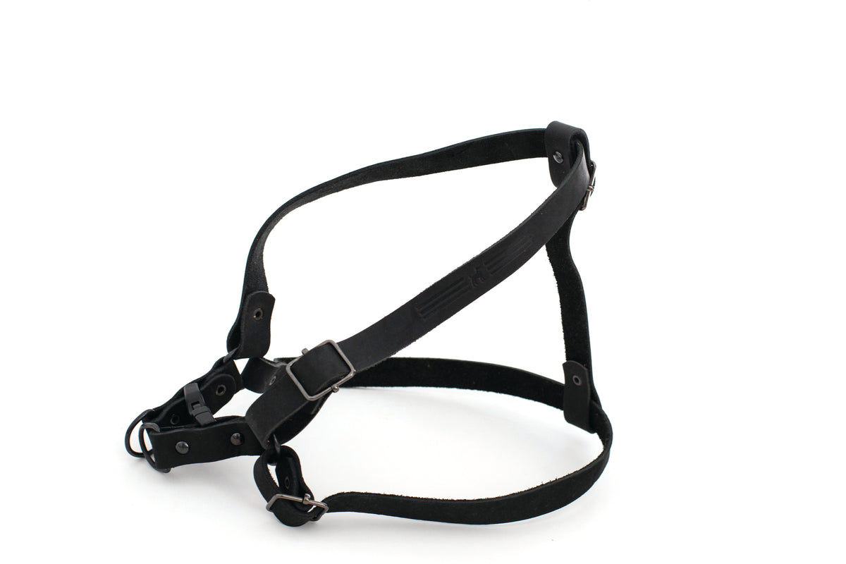 Euro-Dog Sport Leather Step-In Dog Harness