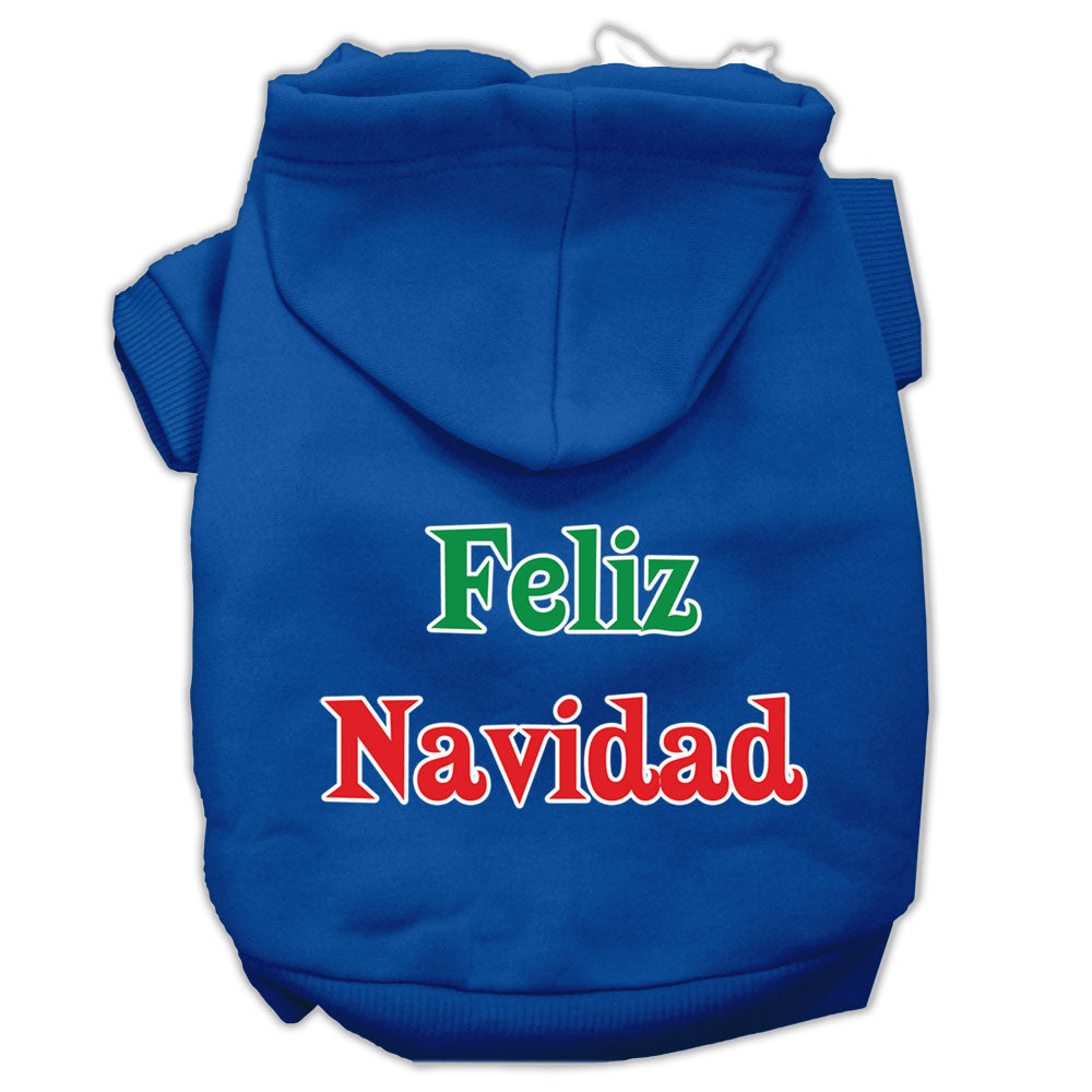 As You Wish Apparel – "Feliz Navidad" Christmas Pet Hoodie