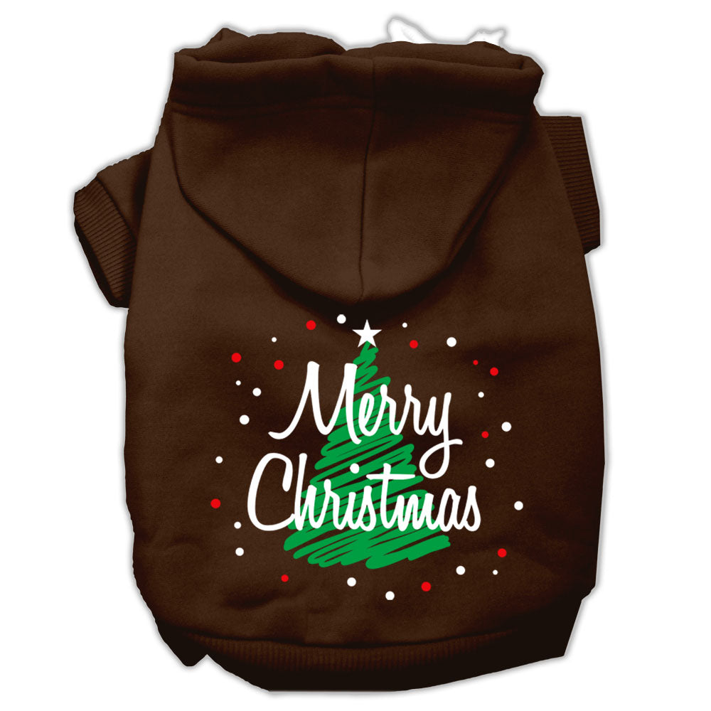 As You Wish Apparel – "Scribble Merry Christmas" Pet Hoodie
