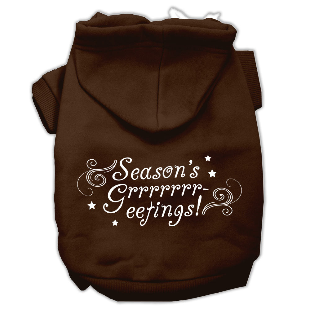 As You Wish Apparel – "Seasons Greetings" Christmas Pet Hoodie