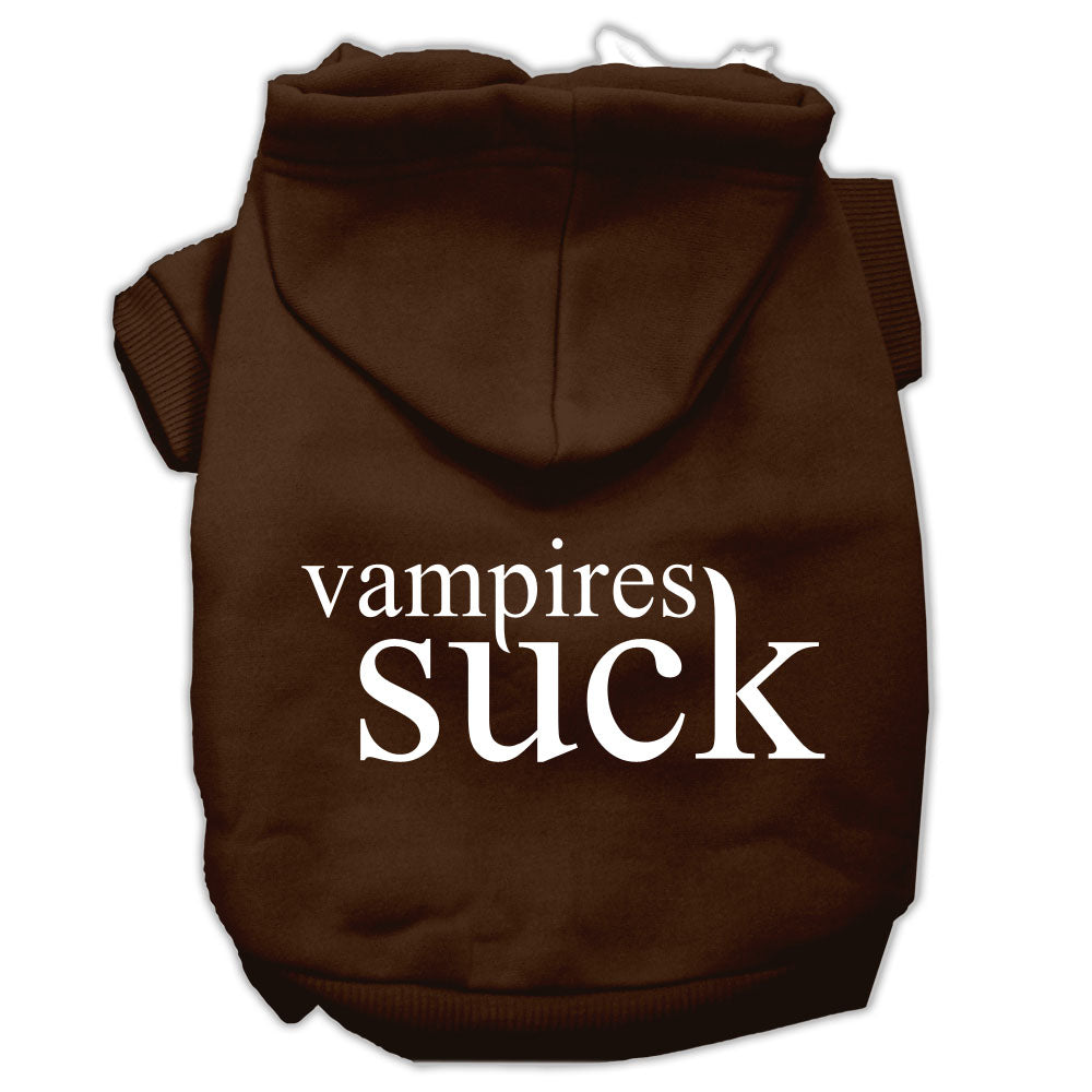 As You Wish Apparel "Vampires Suck" Halloween pet hoodie