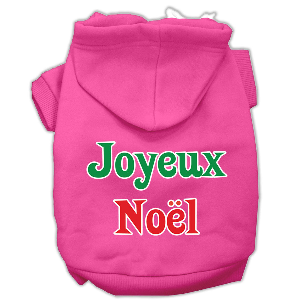 As You Wish Apparel – "Joyeux Noel" Christmas Pet Hoodie
