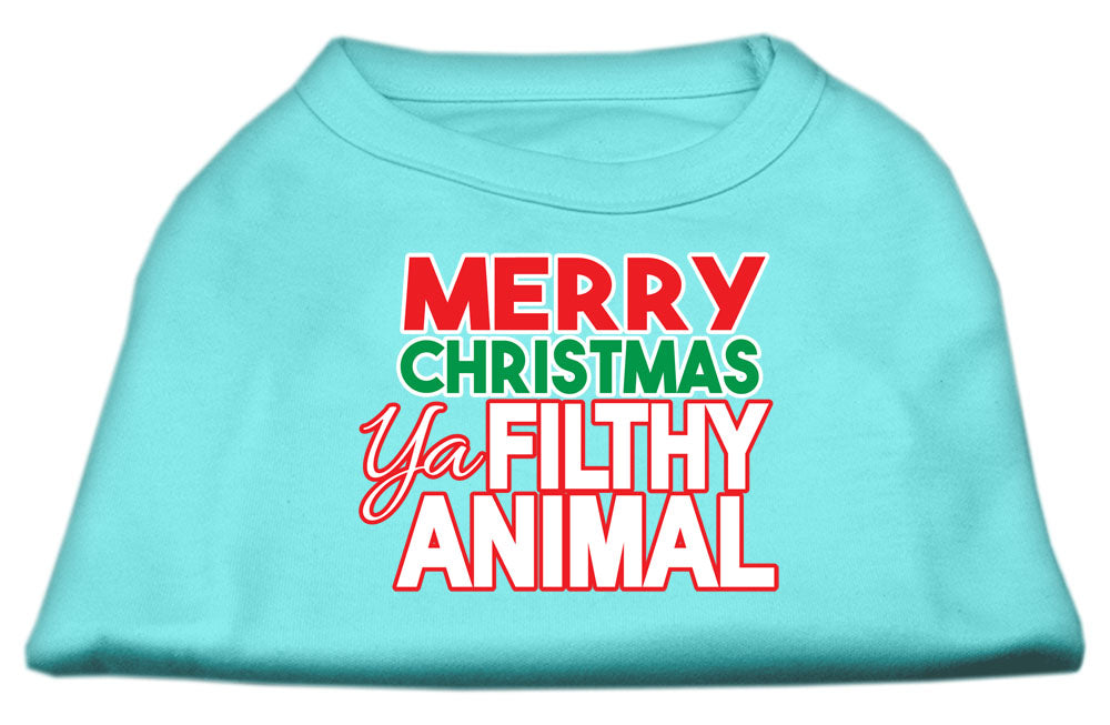 As You Wish Apparel – "Merry Christmas Ya Filthy Animal" Pet Shirt