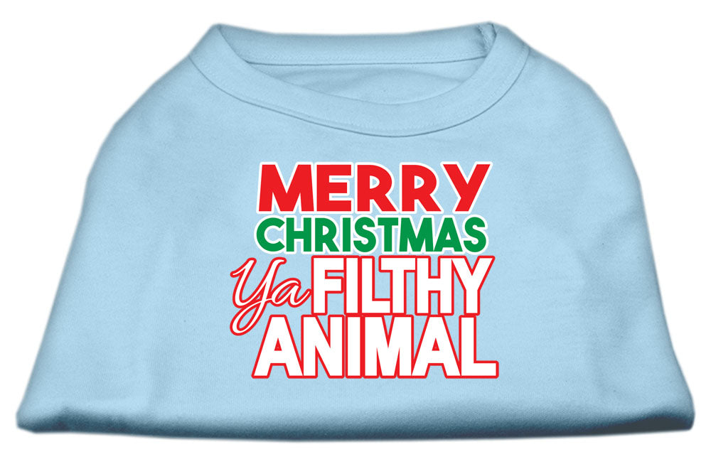 As You Wish Apparel – "Merry Christmas Ya Filthy Animal" Pet Shirt