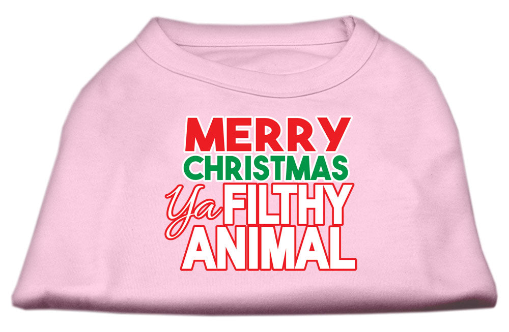 As You Wish Apparel – "Merry Christmas Ya Filthy Animal" Pet Shirt