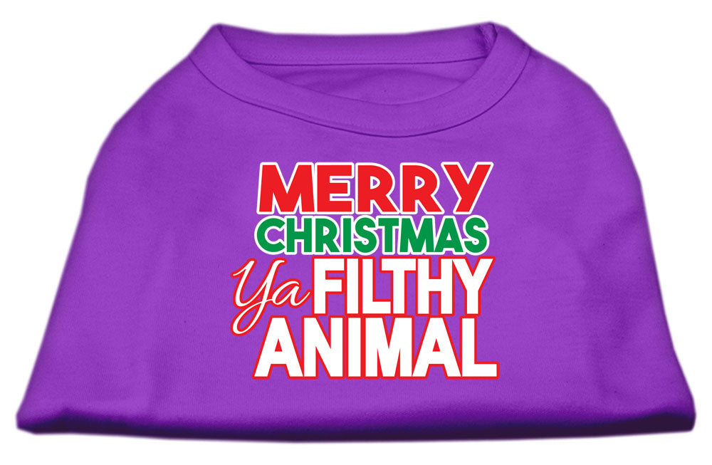 As You Wish Apparel – "Merry Christmas Ya Filthy Animal" Pet Shirt
