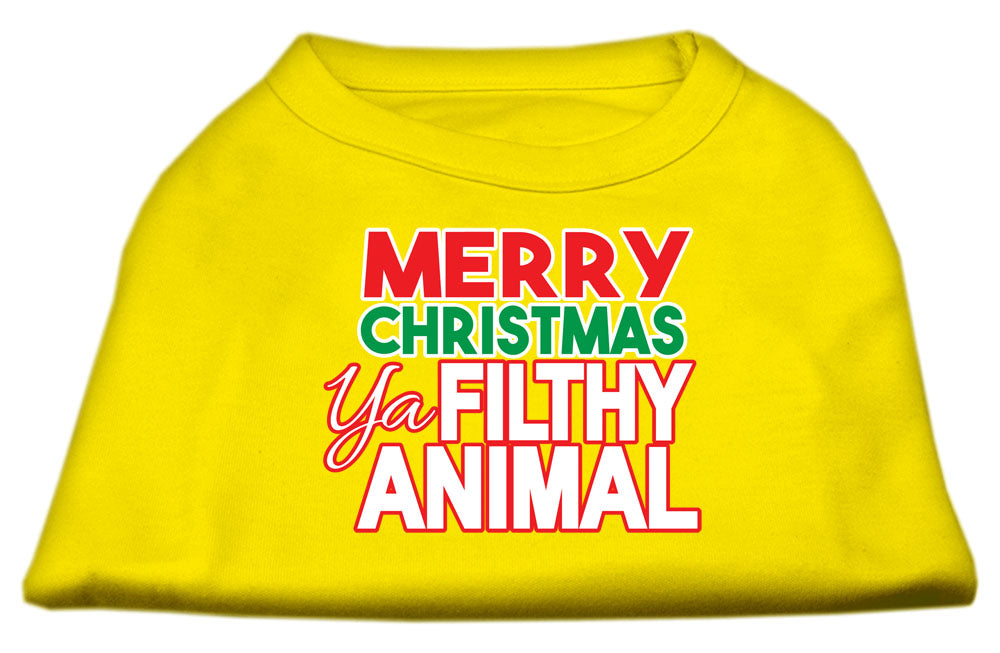 As You Wish Apparel – "Merry Christmas Ya Filthy Animal" Pet Shirt