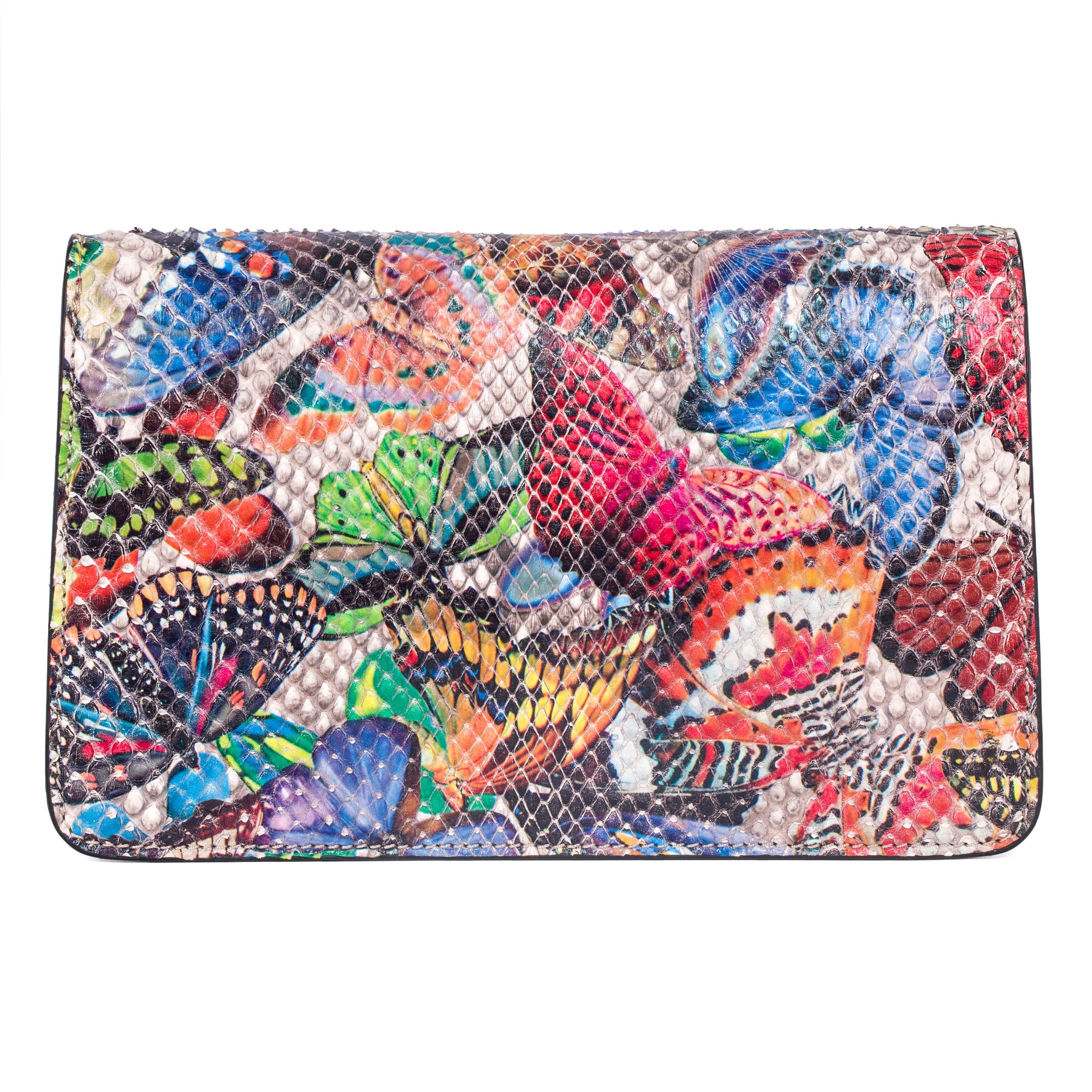 Allysa Payne Butterfly Clutch With Custom Swarovski Stone