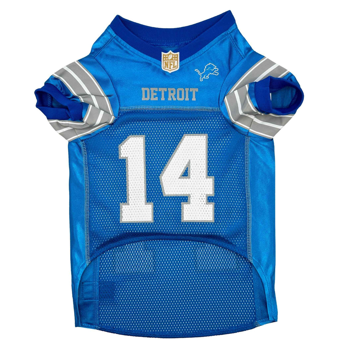 NFL Detroit Lions Amon-Ra St. Brown Striped Mesh Pet Jersey