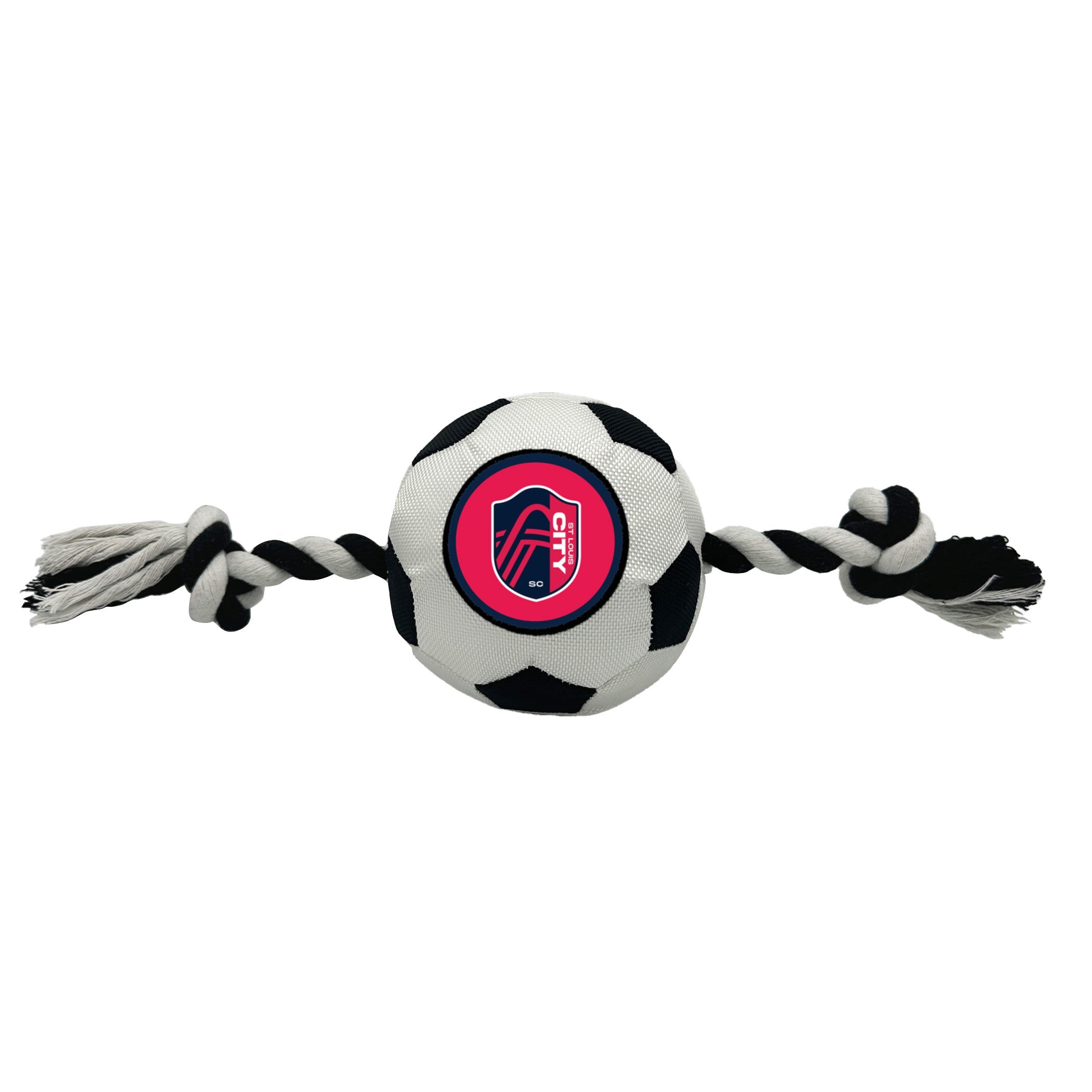 St. Louis City SC Soccer Ball Rope Toy