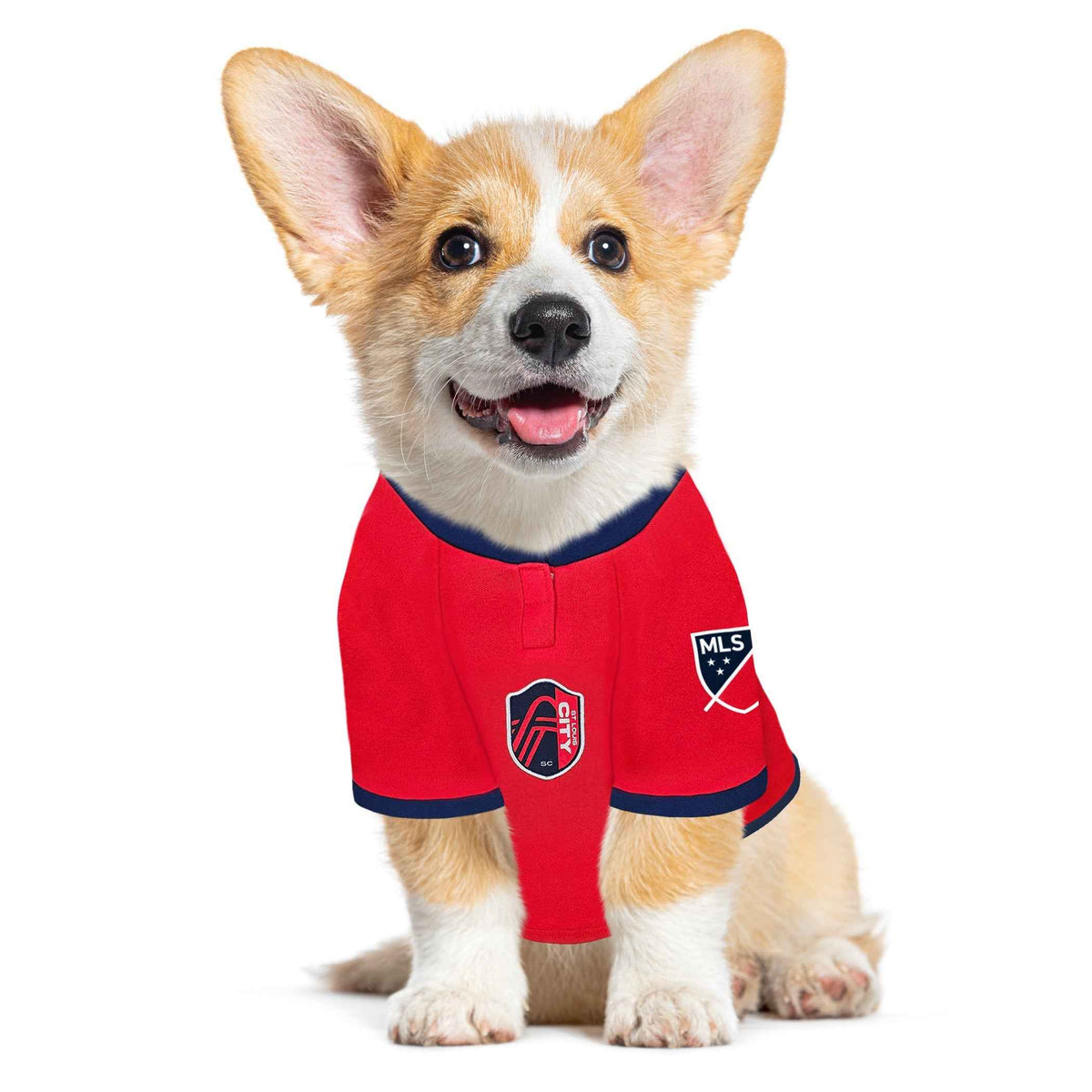 MLS St. Louis City Soccer Club Mesh Pet Jersey