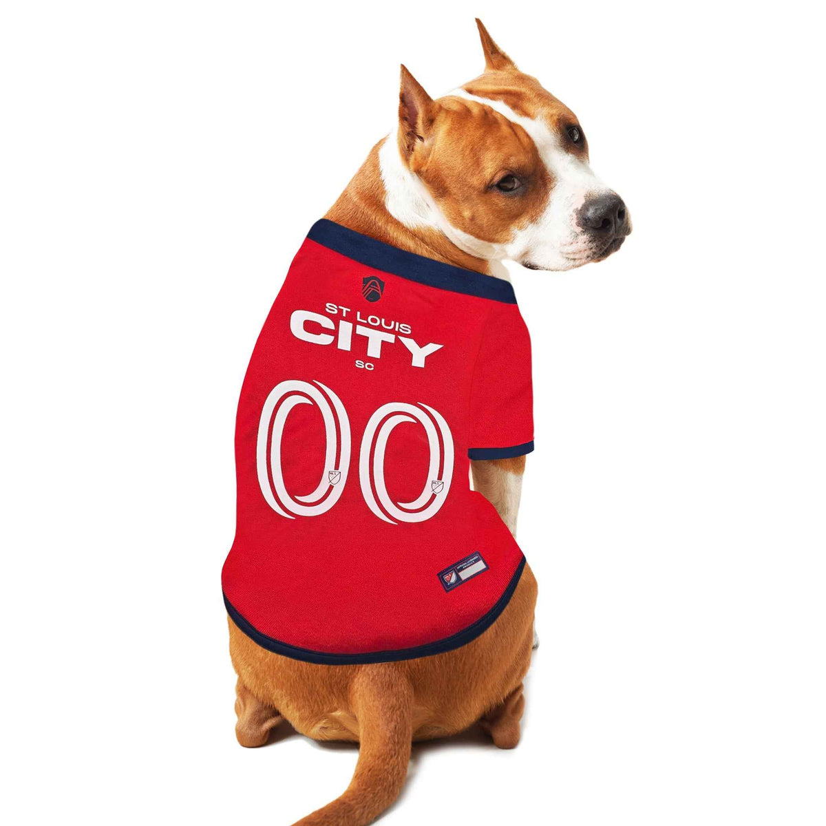 MLS St. Louis City Soccer Club Mesh Pet Jersey
