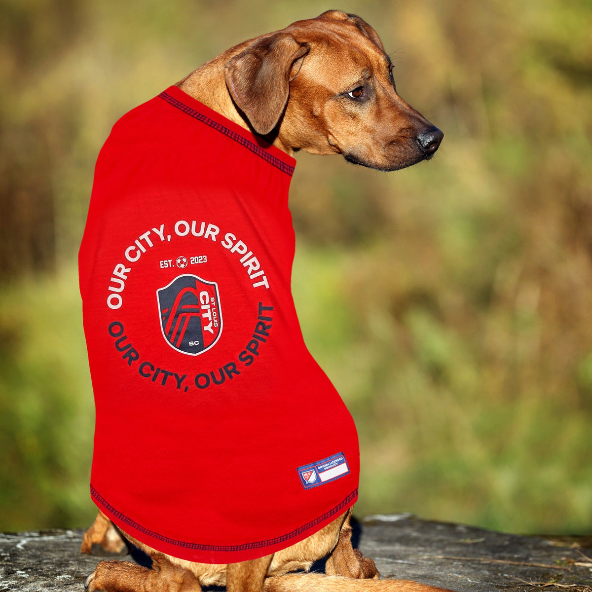 MLS St. Louis City Soccer Club Dog T-Shirt