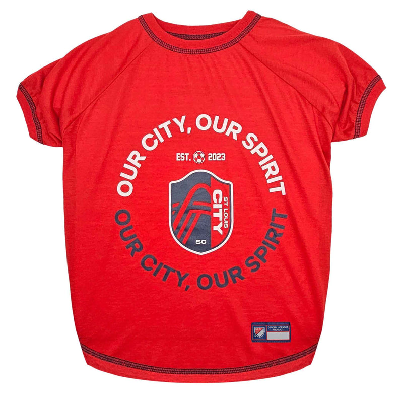 MLS St. Louis City Soccer Club Dog T-Shirt