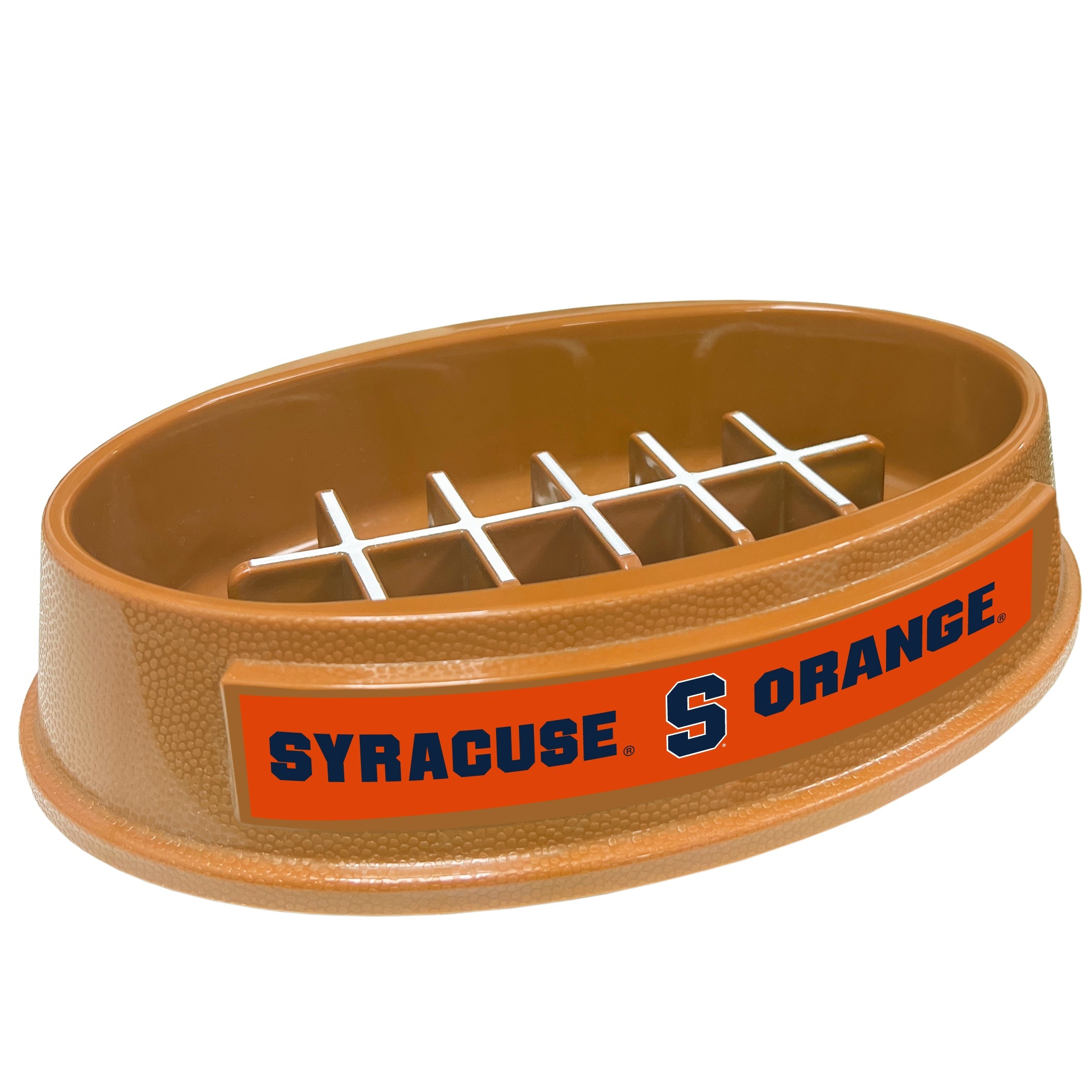Syracuse Football Slow Feeder Bowl