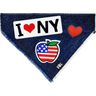 I Love NY Denim Bandana