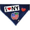 I Love NY Denim Bandana