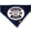 Mongrel Dawgs MC Logo (White) Denim Bandanna