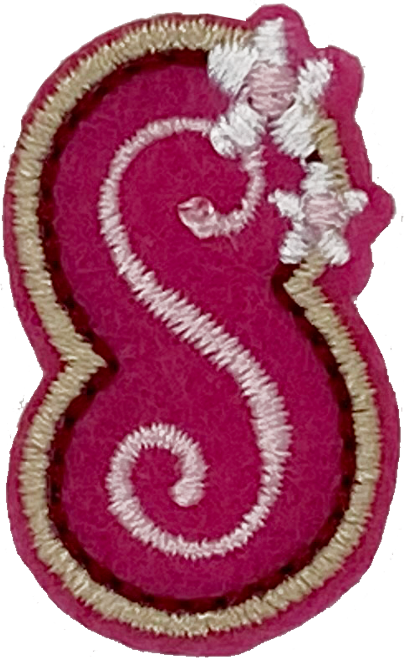 Curly Pink S - Patch