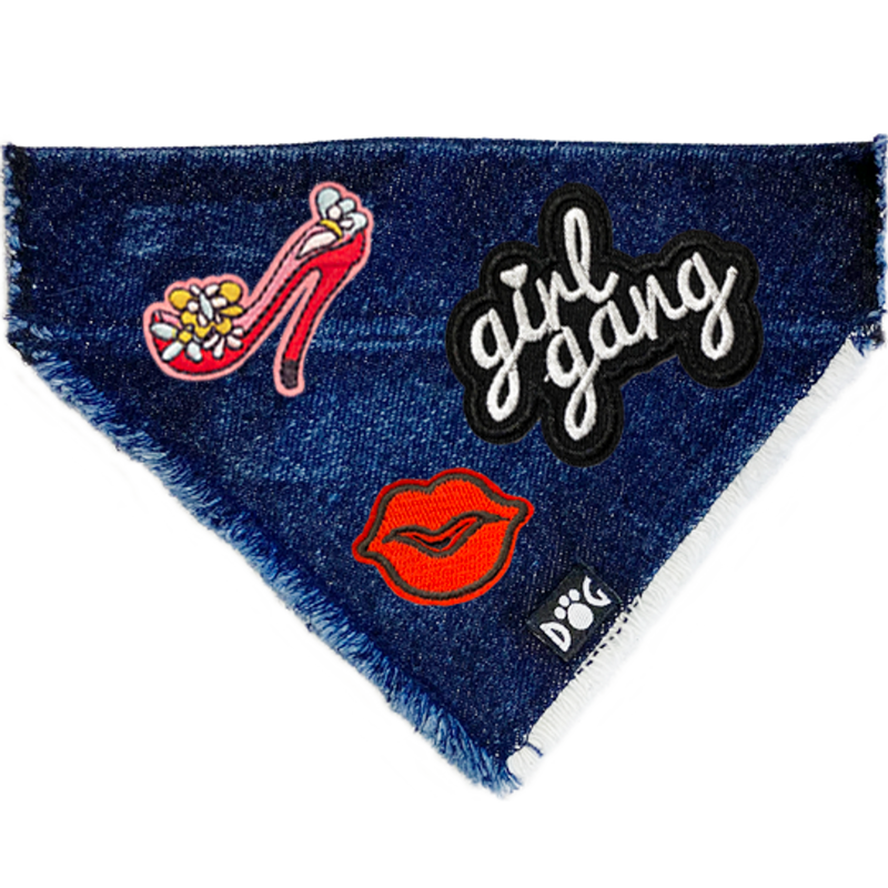 Girl Gang Denim Bandana