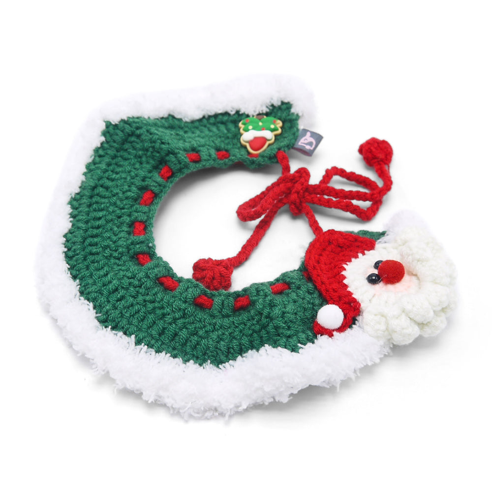 DOGO Santa Crochet Dog Collar