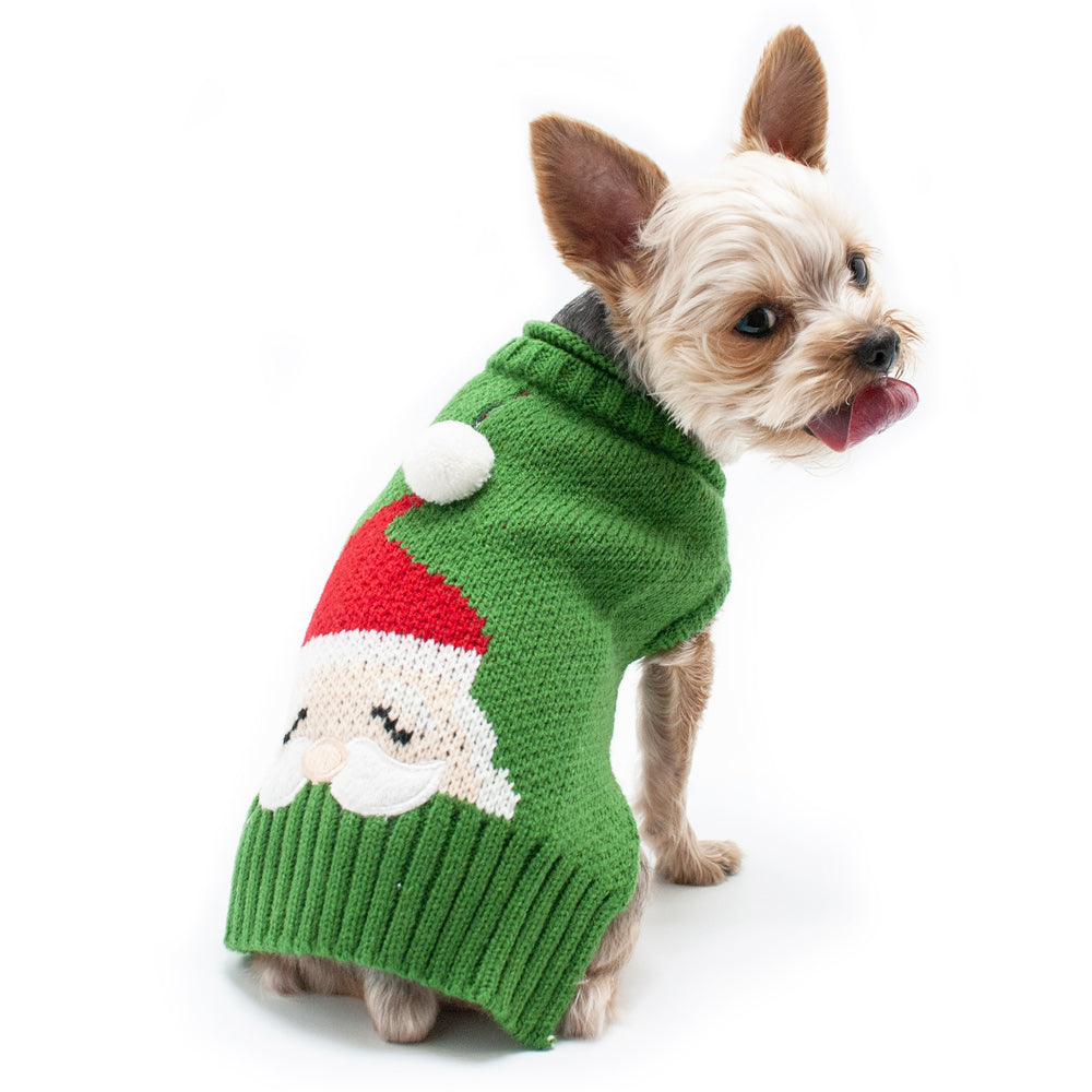 DOGO Santa Face Dog Sweater