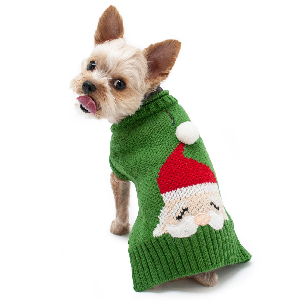 DOGO Santa Face Dog Sweater