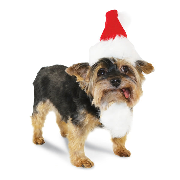 DOGO Santa Dog Costume Hat