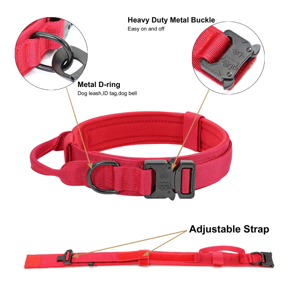 The Tactical Luxe Collar & Leash
