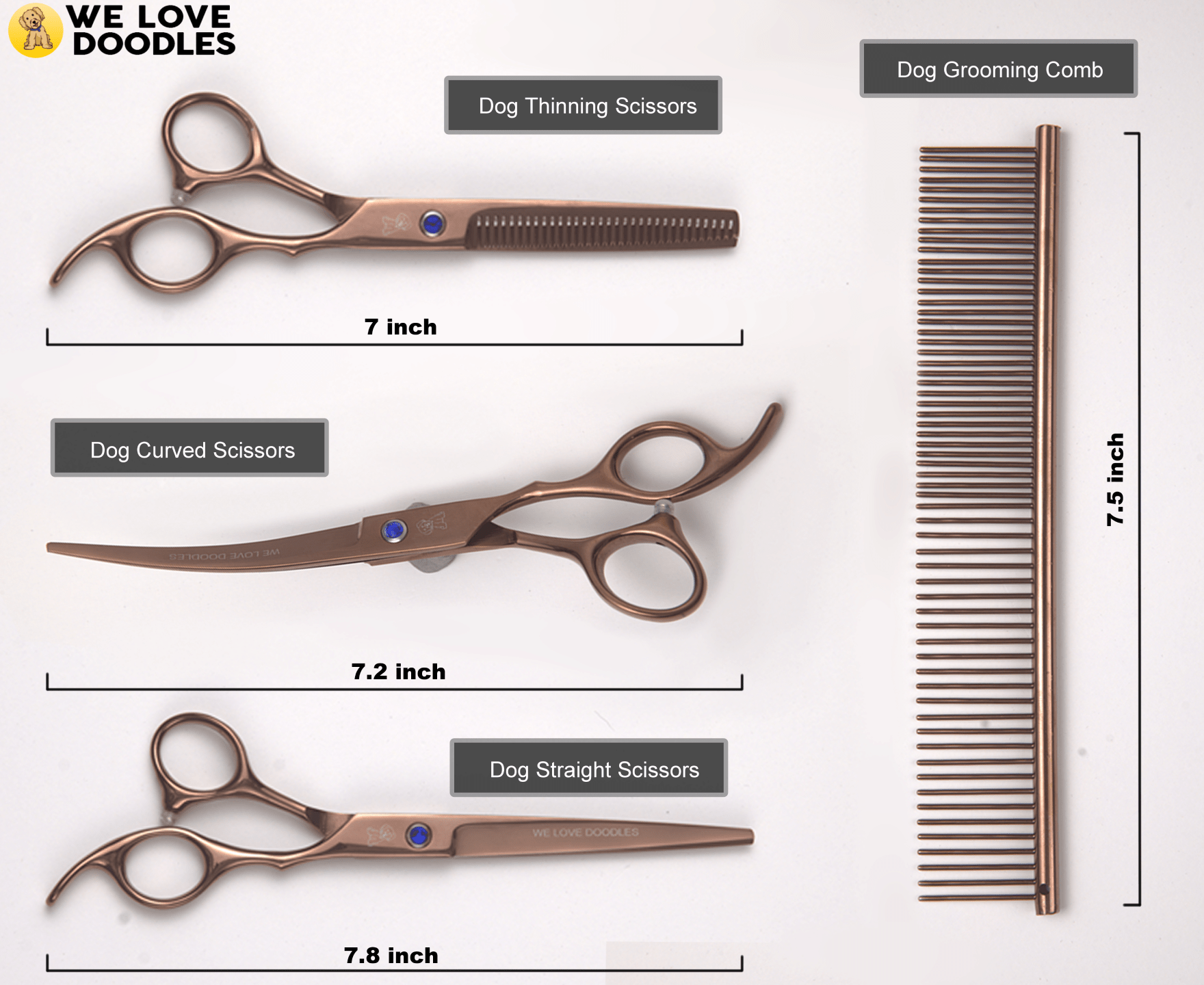 Dog Grooming Scissors | HT Animal Supply
