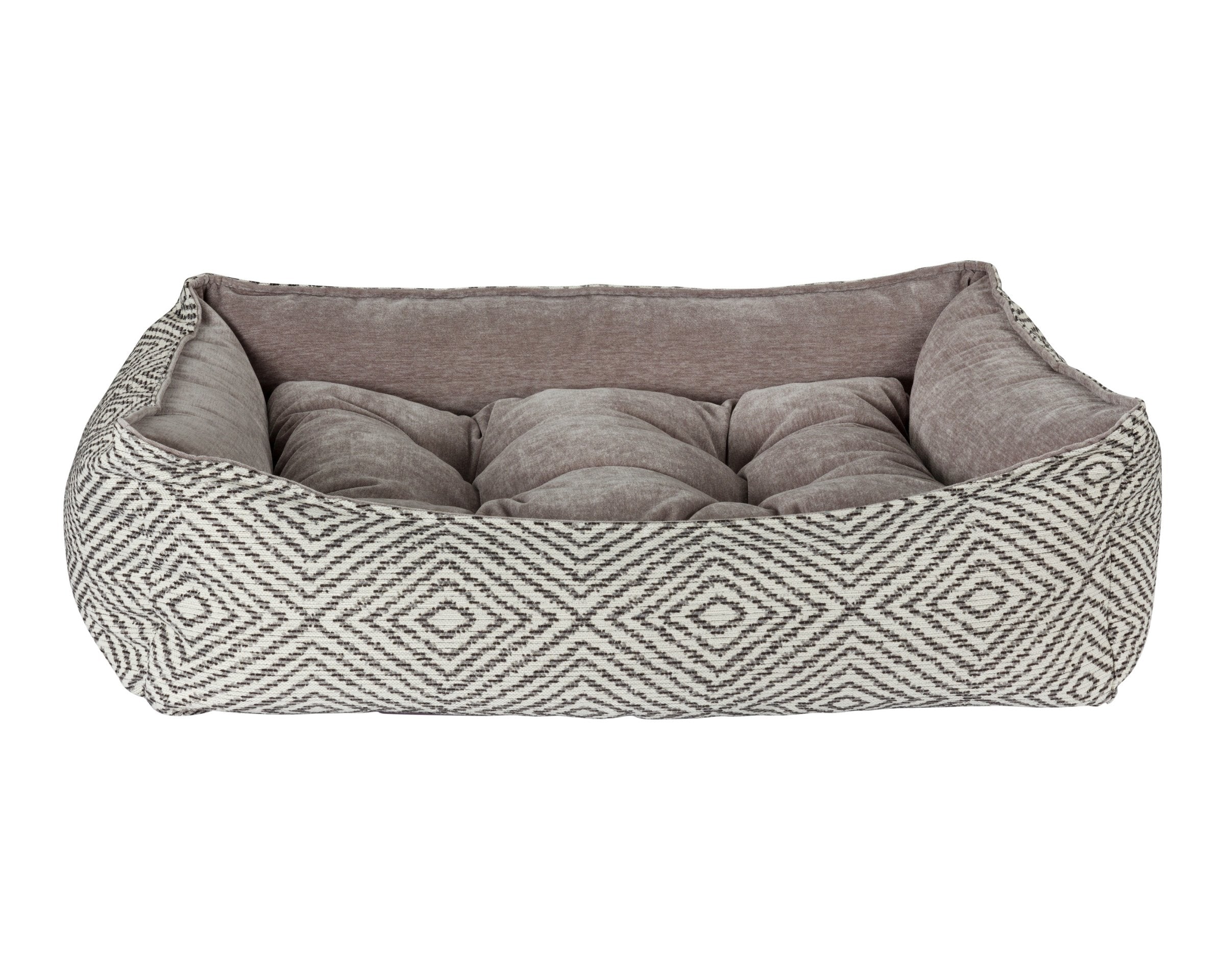 Bowsers Scoop Bolster Dog Bed Bolster Dog Bed – Easy-Entry Bolster Support