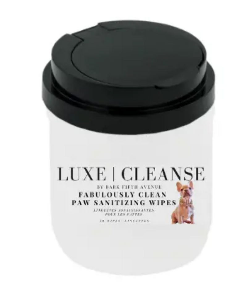 Bark 5th Ave., LLC Fabulously Clean Sanitizing Paw Wipes pet supplies