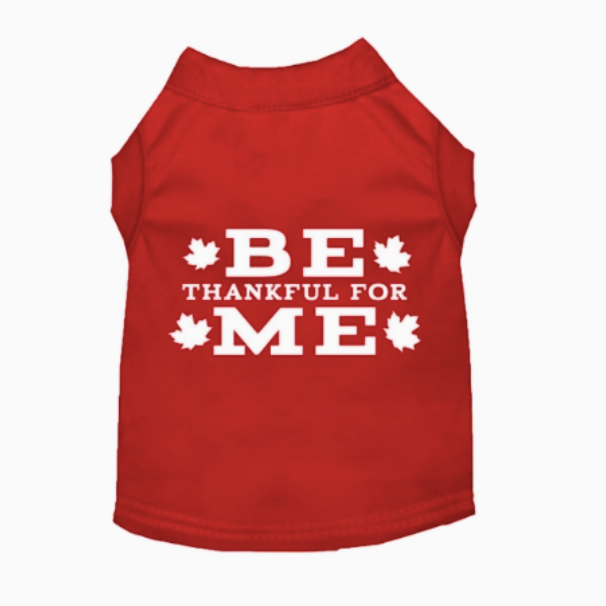 Be Thankful for Me Classic Dog T-Shirt