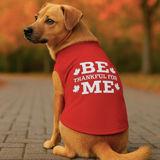 Be Thankful for Me Classic Dog T-Shirt