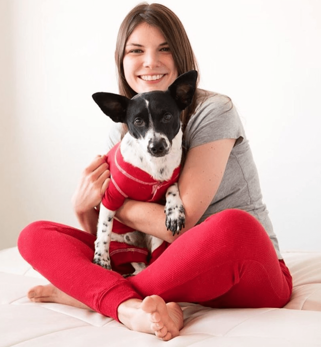 Red Thermal Pajamas 