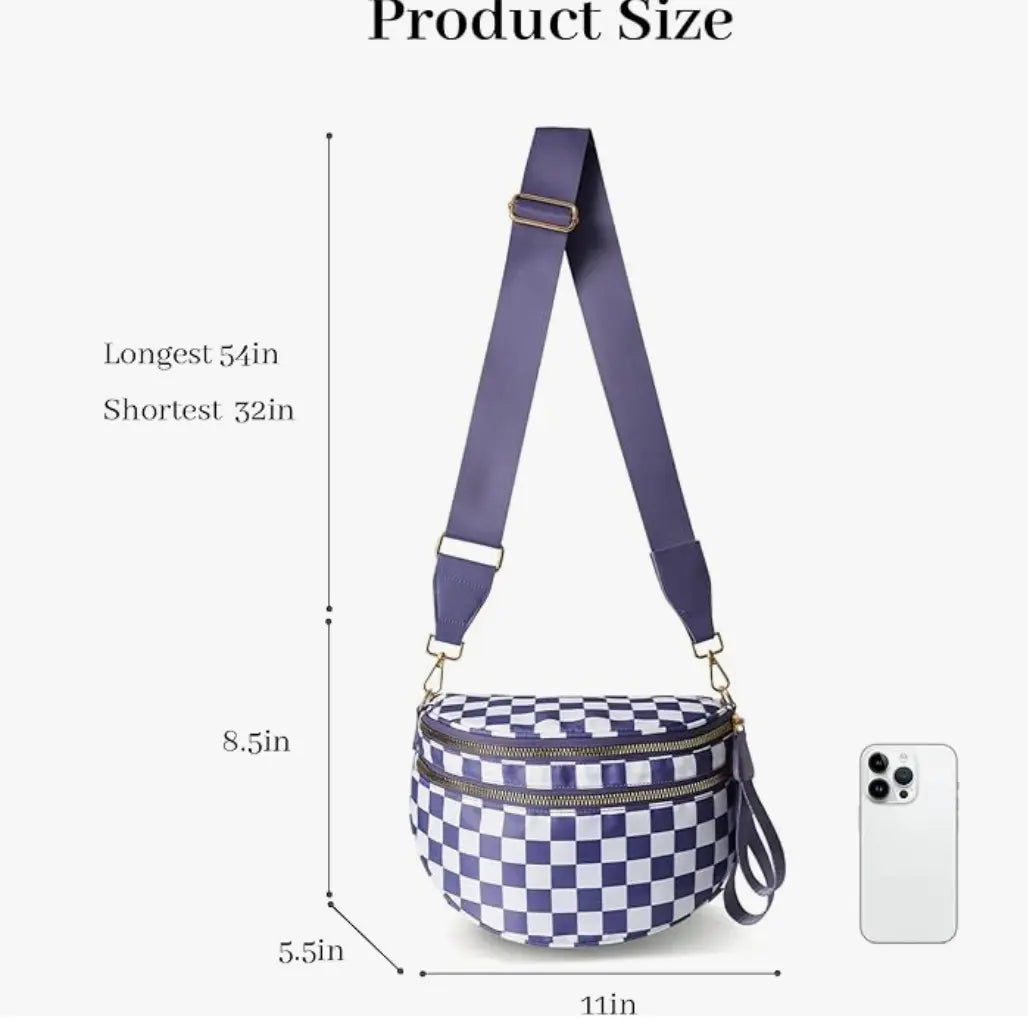 Secratariat Crossbody Crescent Bag | HT Animal Supply