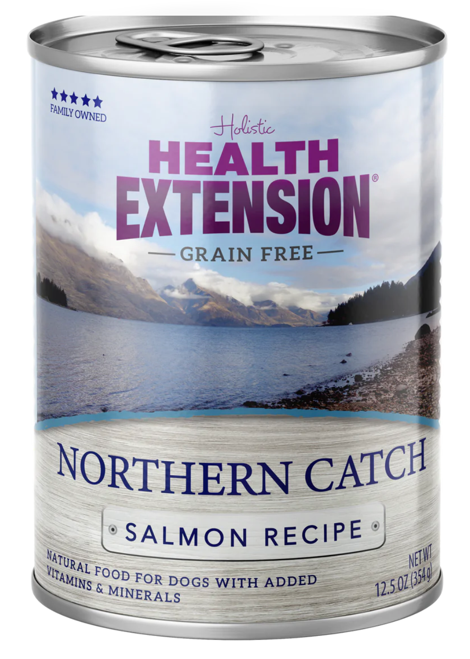 Health Extension Grain Free Nothern Catch Salmon Recipe Dog Can Food (12.5oz)
