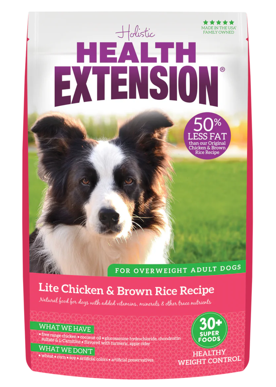 Health Extension All Life Stages Lite Original Chicken and Brown Rice Dog Food