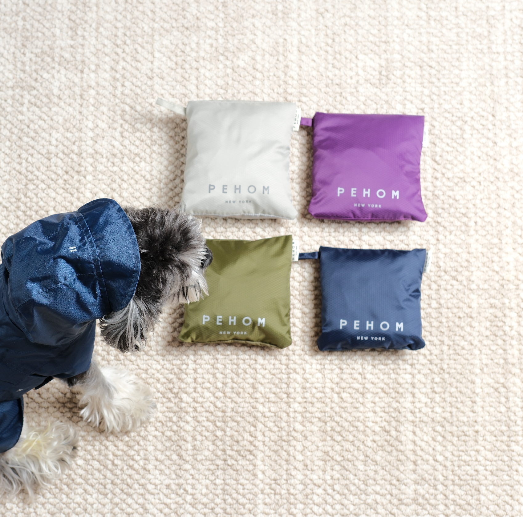 Capsule Raincoat-Blue