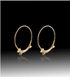 Dachshund Earrings- 925 Sterling Silver 18k Gold Plated
