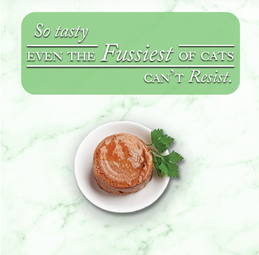 Fussie Cat Fine Dining - Pate - Oceanfish Entree in gravy (2.82oz)