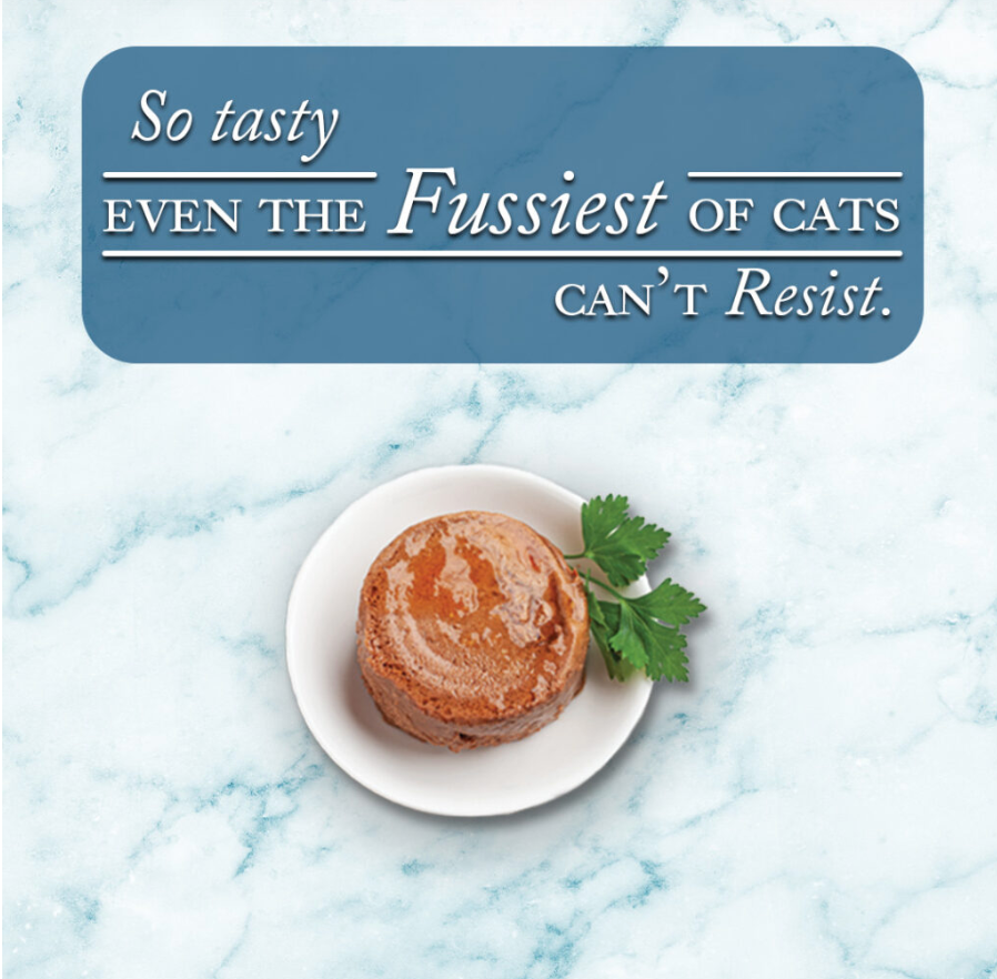 Fussie Cat Fine Dining - Pate - Tuna with Shrimp Entree in gravy (2.82oz)