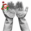 PRIDE+GROOM Silicone Dog Bath Scrubber Gloves