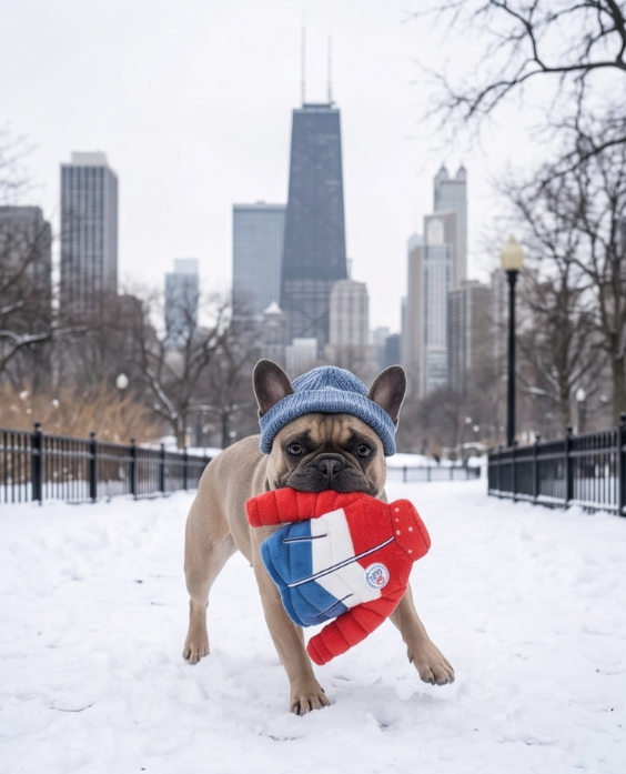 Haute Diggity Dog Muttcler Puffer Jacket Dog Toy