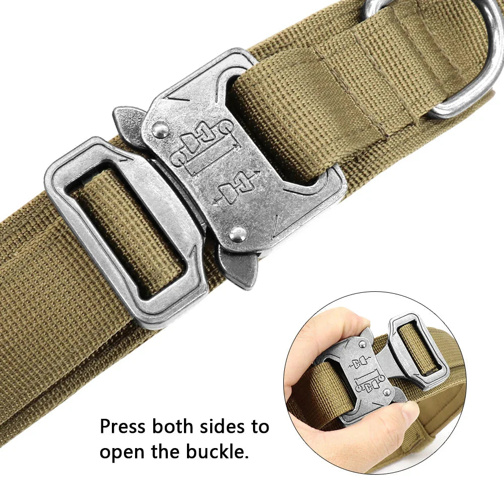 The Tactical Luxe Collar & Leash