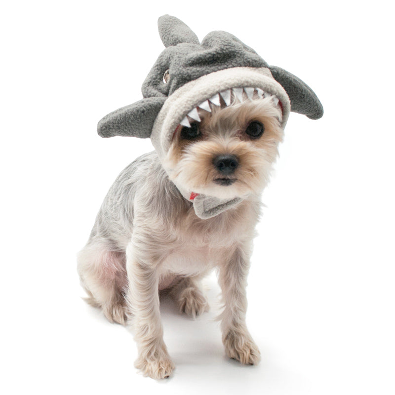 DOGO Shark Dog Costume Hat