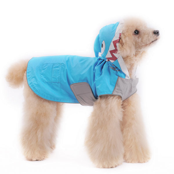 DOGO Shark Dog Raincoat