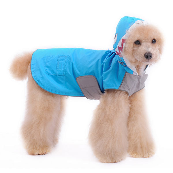 DOGO Shark Dog Raincoat