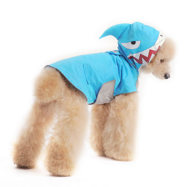 DOGO Shark Dog Raincoat